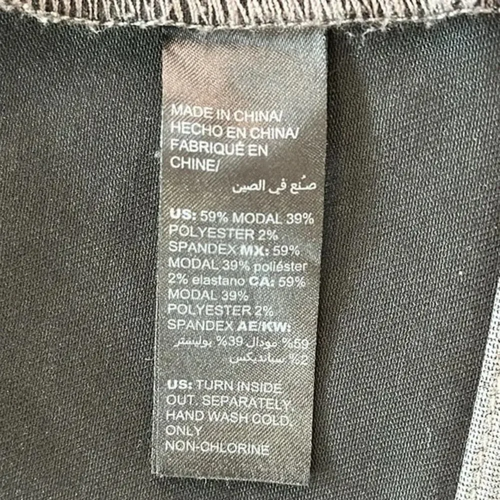 WHBM Gray Coated Denim Band Jacket Size 10 🩶✨🩶